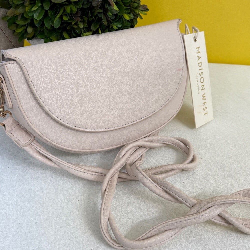 Madison West Light Pink Crossbody Bag